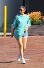 KYLIE JENNER in denimShorts Out in Malibu 05/27/2016
