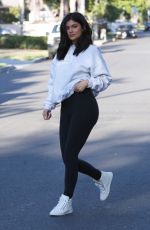 KYLIE JENNER Out and About in Van Nuys 06/07/2016