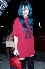 KYLIE JENNER Out and About in West Hollywood 06/14/2016