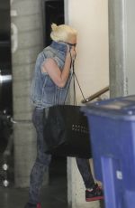 LADY GAGA at a Gym in Los Angeles 06/19/2016