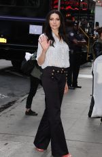 LAURA PREPON Arrives at Good Morning America in New York 06/20/2016