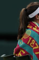 LAURA ROBSON at 1st Round at Wimbledon Tennis Championships in London 06/27/2016