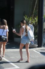 LEA MICHELE in Cut Off Out in Los Angeles 06/20/2016