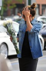 LEA MICHELE Shopping at Whole Foods in Los Angeles 06/27/2016