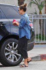 LEA MICHELE Shopping at Whole Foods in Los Angeles 06/27/2016