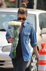 LEA MICHELE Shopping at Whole Foods in Los Angeles 06/27/2016