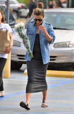 LEA MICHELE Shopping at Whole Foods in Los Angeles 06/27/2016