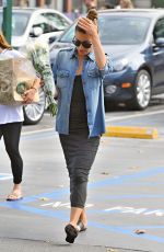 LEA MICHELE Shopping at Whole Foods in Los Angeles 06/27/2016