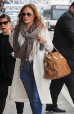 LEAH REMINI at LAX Airport in Los Angeles 05/31/2016