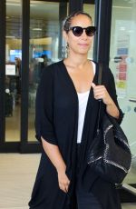 LEONA LEWIS at Heathrow Airport in London 05/27/2016