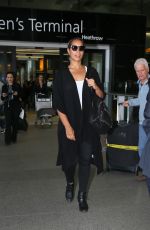 LEONA LEWIS at Heathrow Airport in London 05/27/2016