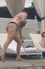LESHA SEBERT in Bikini at a Pool in Palm Springs 06/18/2016