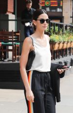 LILY ALDRIDGE Out in New York 06/04/2016