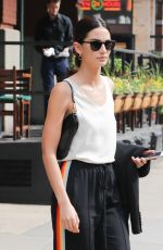 LILY ALDRIDGE Out in New York 06/04/2016