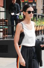 LILY ALDRIDGE Out in New York 06/04/2016