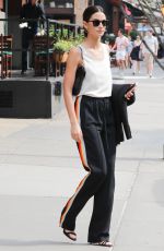 LILY ALDRIDGE Out in New York 06/04/2016