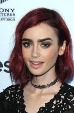 LILY COLLINS at Sony Pictures Television #socialsoiree in Los Angeles 06/28/2016