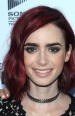 LILY COLLINS at Sony Pictures Television #socialsoiree in Los Angeles 06/28/2016