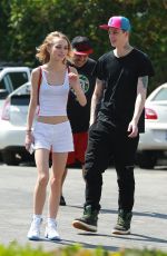 LILY ROSE-DEPP Out and About in Studio City 06/06/2016