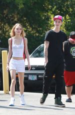 LILY ROSE-DEPP Out and About in Studio City 06/06/2016