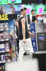 LILY-ROSE DEPP Shopping at Best Buy in Hollywood 06/10/2016