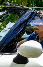 LINDSAY LOHAN and Egor Tarabasov Drive Around Mauritius Island 06/24/2016