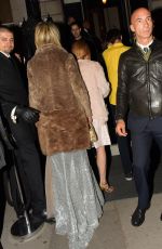 LINDSAY LOHAN and LADY VICTORIA HERVEY at Gucci Party in London 06/02/2016