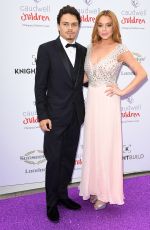 LINDSAY LOHAN at Caudwell Butterfly Ball in London 06/22/2016