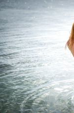 LINDSAY LOHAN in Swimsuit in Mauritius, June 2016