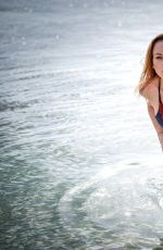 LINDSAY LOHAN in Swimsuit in Mauritius, June 2016