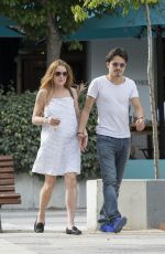 LINDSAY LOHAN Out and About in Madrid 06/10/2016
