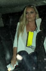 LINDSEY VONN Night Out in West Hollywood 06/24/2016