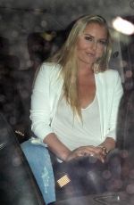 LINDSEY VONN Night Out in West Hollywood 06/24/2016