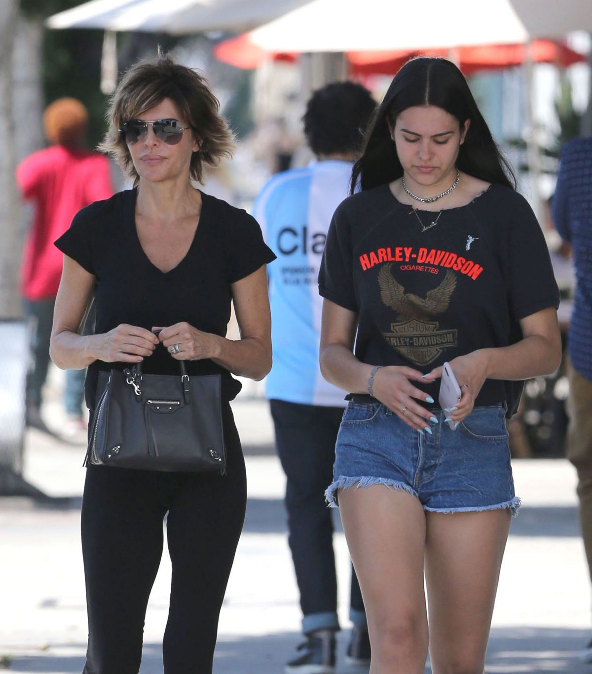 LISA RINNA and AMELIA HAMLIN Out Shopping in Los Angeles 06/06/2016 ...