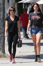 LISA RINNA and AMELIA HAMLIN Out Shopping in Los Angeles 06/06/2016