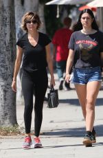 LISA RINNA and AMELIA HAMLIN Out Shopping in Los Angeles 06/06/2016