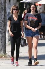 LISA RINNA and AMELIA HAMLIN Out Shopping in Los Angeles 06/06/2016