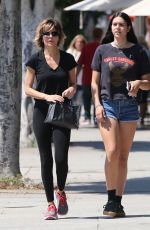 LISA RINNA and AMELIA HAMLIN Out Shopping in Los Angeles 06/06/2016