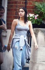 LOURDES LEON Out and About in London 06/20/2016