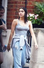 LOURDES LEON Out and About in London 06/20/2016