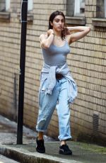 LOURDES LEON Out and About in London 06/20/2016