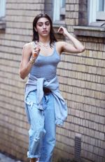 LOURDES LEON Out and About in London 06/20/2016