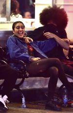 LOURDES LEONE Night Out in Soho 06/09/2016