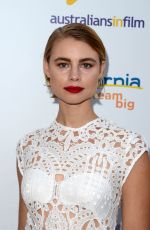LUCY FRY at 2016 Australians in Film Heath Ledger Scholarship Dinner in Beverly Hills 06/01/2016