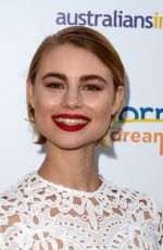LUCY FRY at 2016 Australians in Film Heath Ledger Scholarship Dinner in Beverly Hills 06/01/2016