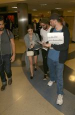 LUCY HALE at LAX Airport in Los Angeles 06/05/2016