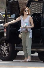 LUCY HALE Out and About in Los Angeles 06/08/2016