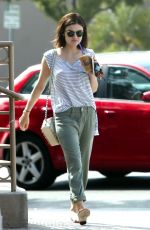 LUCY HALE Out and About in Los Angeles 06/08/2016