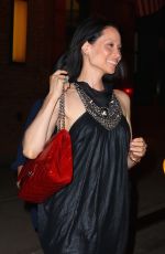 LUCY LIU Leaves Her Hotel in New York 06/16/2016