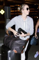 LYDIE BRGHT at McCarran Airport in Las Vegas 06/01/2016